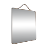 Barber mirror in its original state.