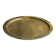 Small vintage Indian oval gold tray L14.5