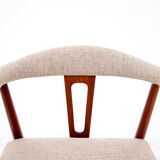 Deux chaises en teck, design danois, années 1960
