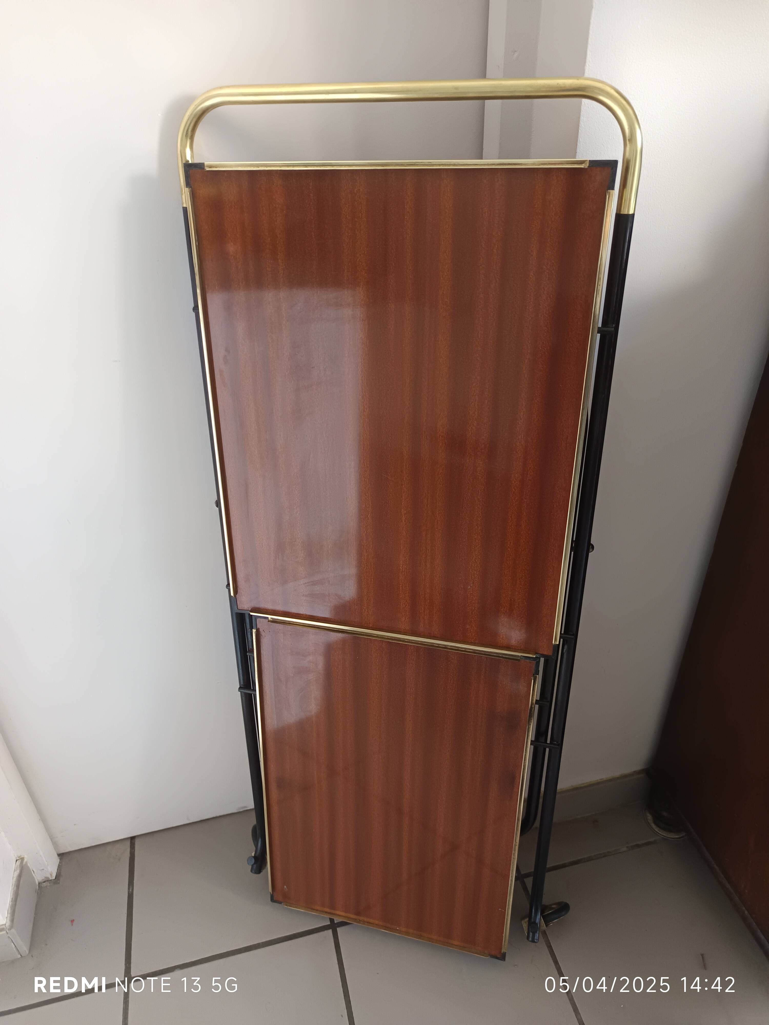 vintage drinks trolley France 1960