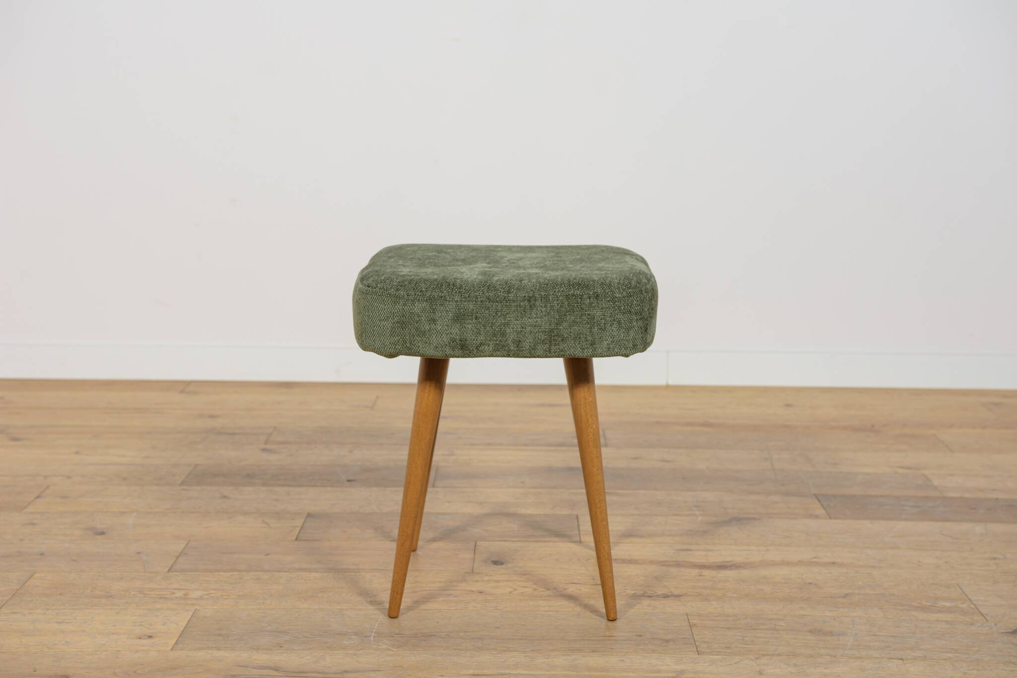 Mid-Century Teak Stool, Poland, 1970s