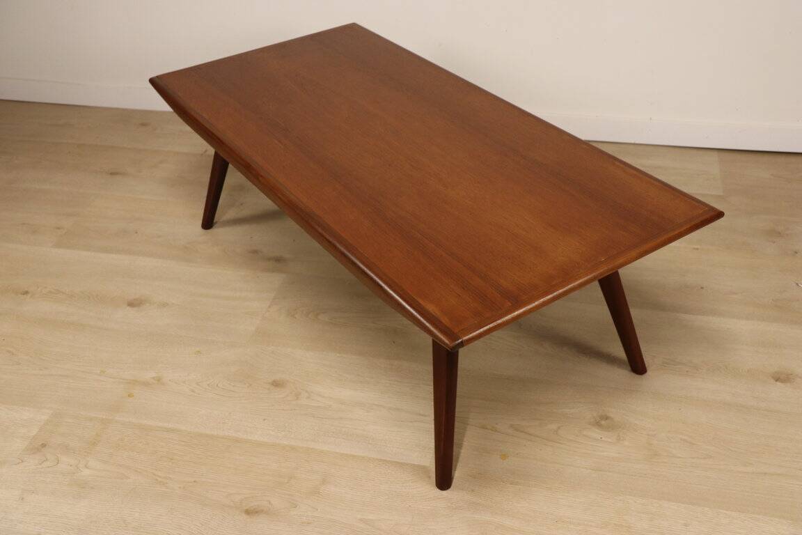 Scandinavian teak coffee table, 1960
