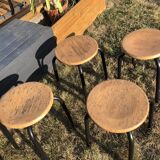 Set of 4 vintage stools