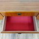 Enfilade scandinave basse en teck et métal