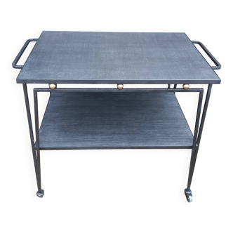 Art Deco rolling dessert trolley