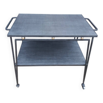 Art Deco rolling dessert trolley