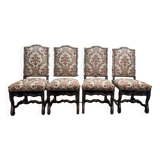 Set of 4 Louis XIII "Sheep bone" chairs