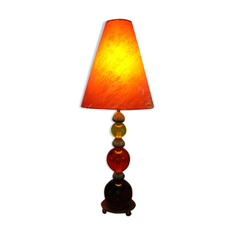 Lampe d'ambiance vintage 1980 "trait d'union"