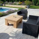 solid oak coffee tables, handcrafted