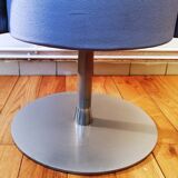 Fabric tulip armchair