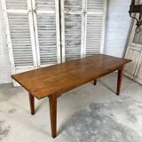19th century beech farm table