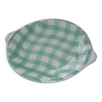 Salins Croisette model round dish, green