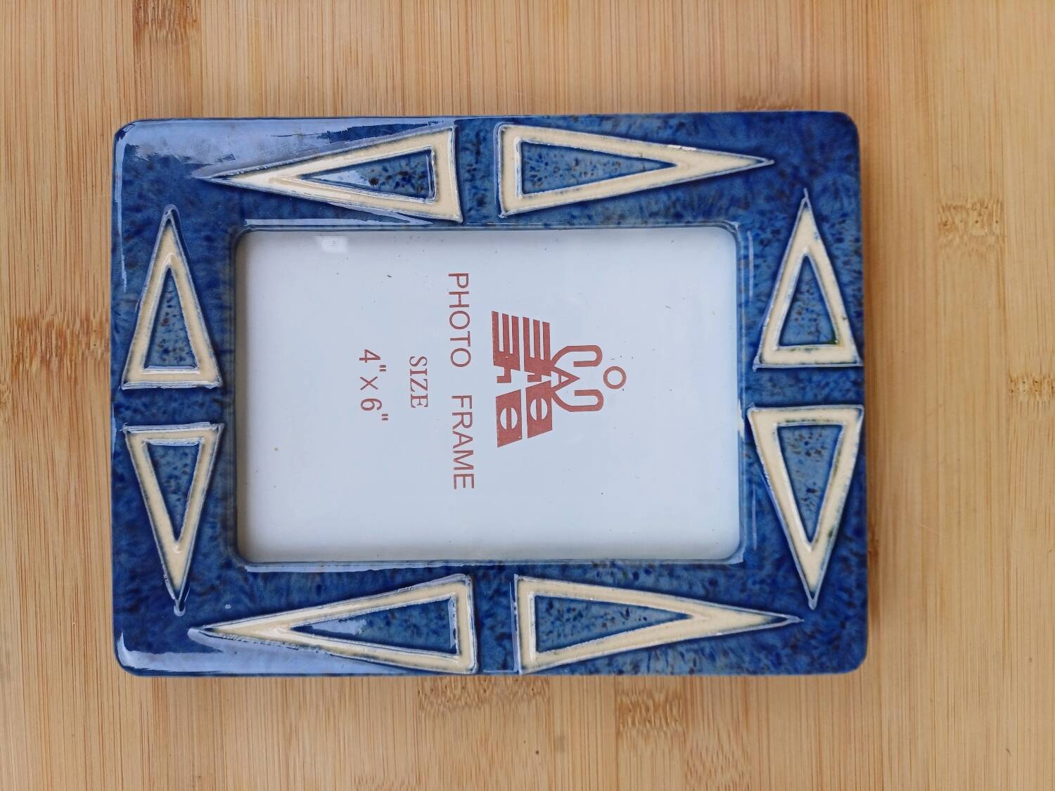 Ceramic photo frame