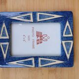 Ceramic photo frame