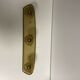 Vintage wall coat holder 70s 3 hooks in smoked plastic