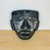 Black ceramic mask, Mexican tribal art