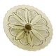 Art Deco Pressed Glass Cake/Pastry Platter 27cm