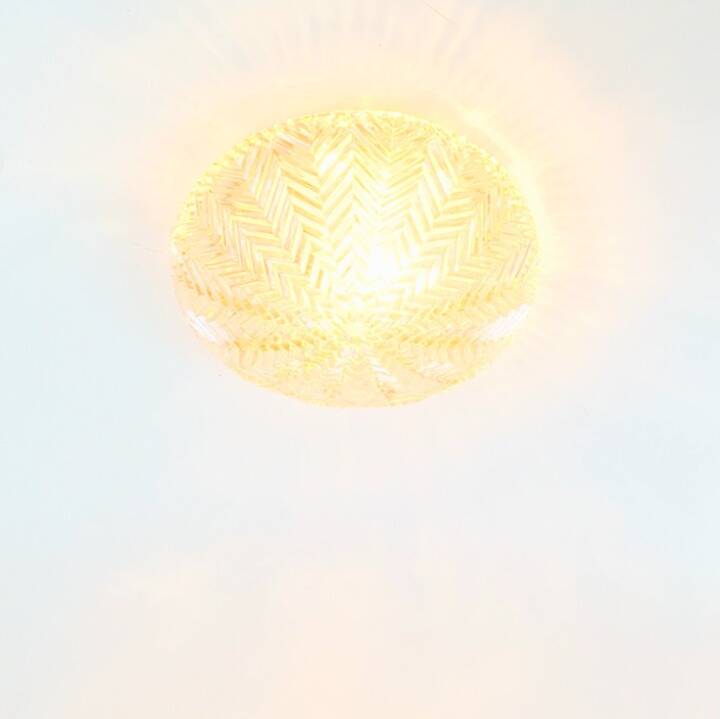 Pair of Mid-Century Art Deco Geometric Glass Wall Lights - Limburg, 1970s