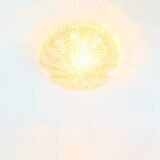 Pair of Mid-Century Art Deco Geometric Glass Wall Lights - Limburg, 1970s