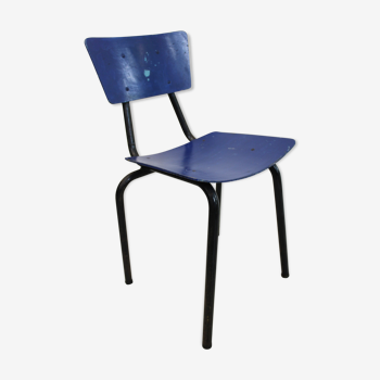 School Chair Navy Blue