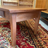 Coffee table with one vintage wooden drawer ep 50/60