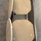 Travertine coffee table from the 70s