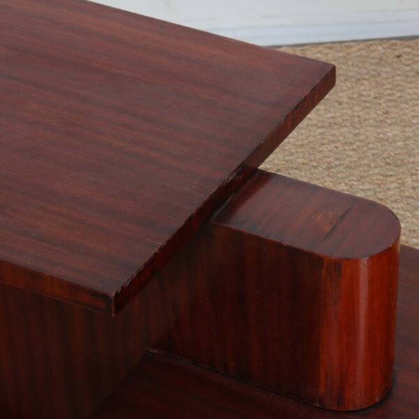1930s Modernist Mahogany Coffee Table