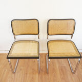 Pair of chairs by Marcel Breuer model B32