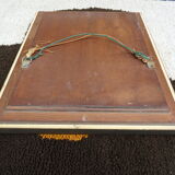 Venetian mirror with parecloses 54x45cm