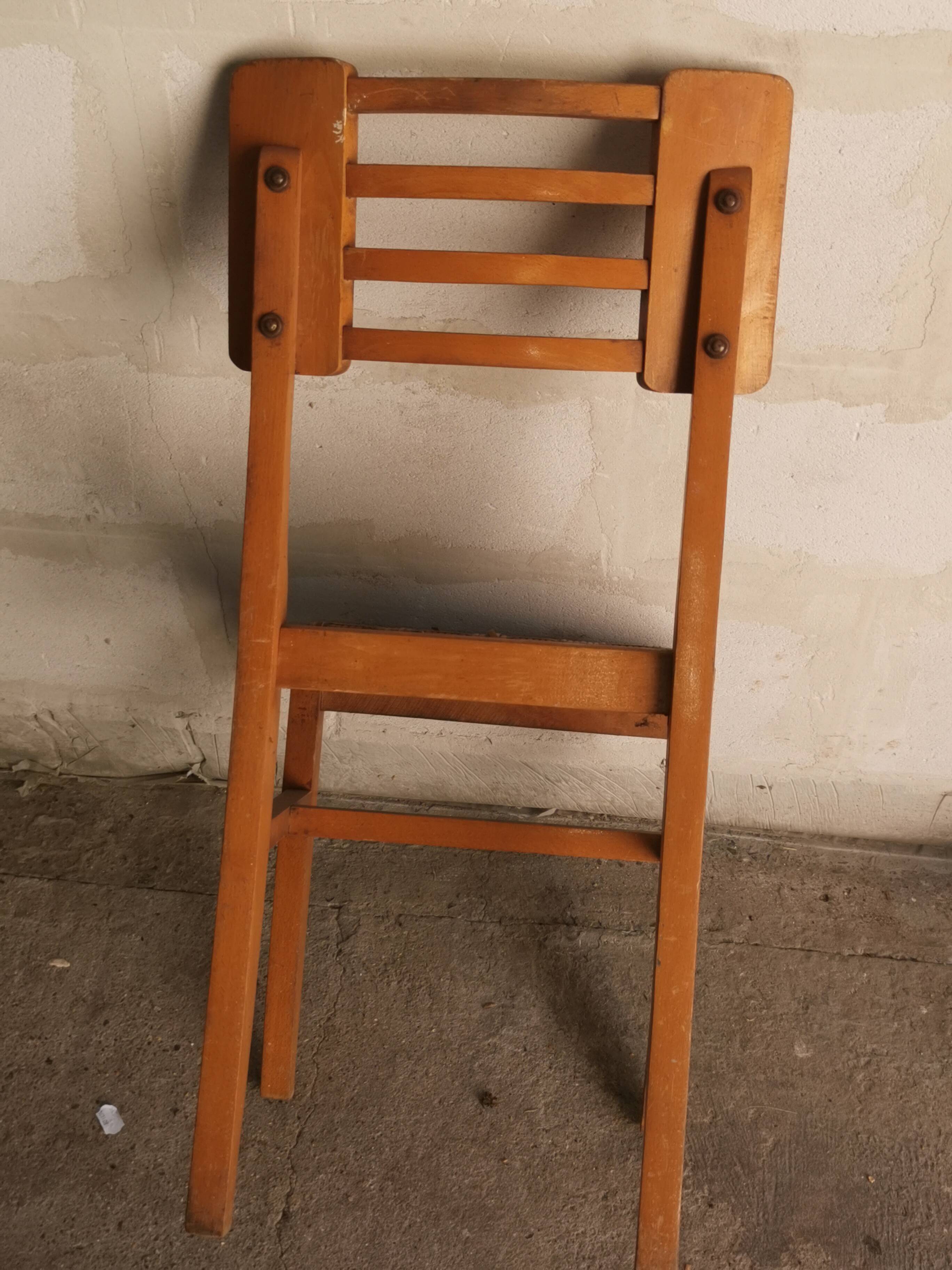 set of 4 chairs, vintage design