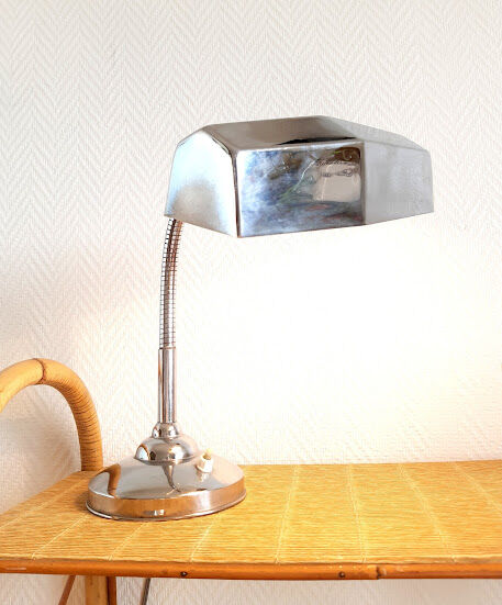 Desk lamp pirouett style art deco
