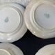 6 Villeroy and Boch Mettlach earthenware soup plates