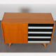 Vintage oak chest of drawers by Jiri Jiroutek, model U458, 1960s