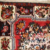 Tapis vintage fait main Bakhtiari persan 114cm x 152cm (1970s)