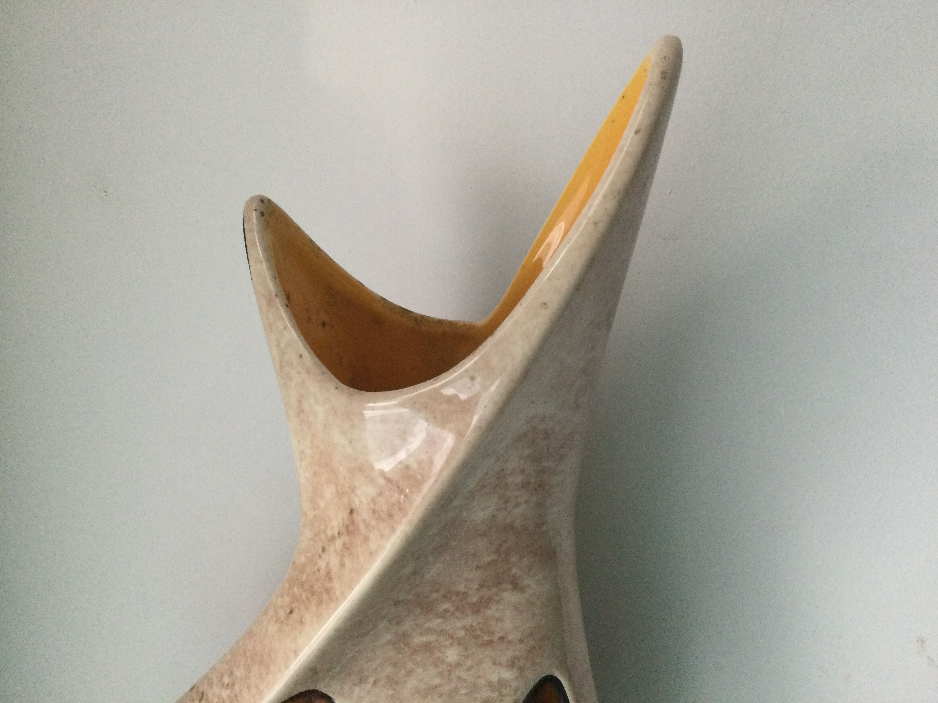 Vase Vallauris signé Tess