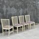 Ensemble de 4 chaises design scandinave – Karin Mobring & Tomás Jeline