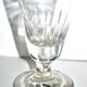 Old absinthe glass in blown glass cut 1900