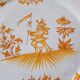 Moustier orange plate