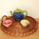 Vintage slip teapot