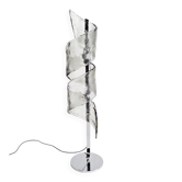 Muranoglass floor lamp 'Spiral' by Mazzega 1970s
