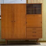 Light wood secretary cabinet 60/70
