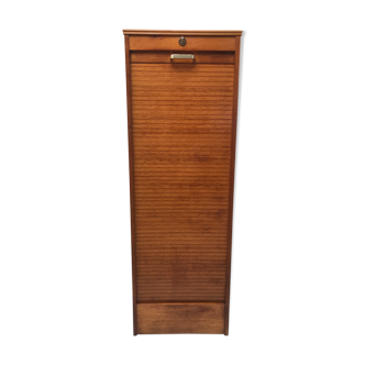 Meuble classeur à rideaux année 60-70