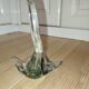 Vintage hand-blown glass swan sculpture – 1960s/70s