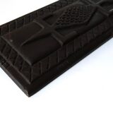 Carved African wall plate, door top