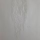 Relief work on paper, Visionaire White 1994, Yohji Yamamoto, 30x40 cm