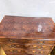 19th century Georgian style commode in end-grain wood marquetry.
