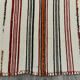 5x9 modern striped hemp rug, 148x269cm