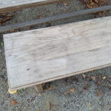 Pair of oak benches