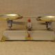 Old balance force 5 kg type roberval trays brass ref:A210/24