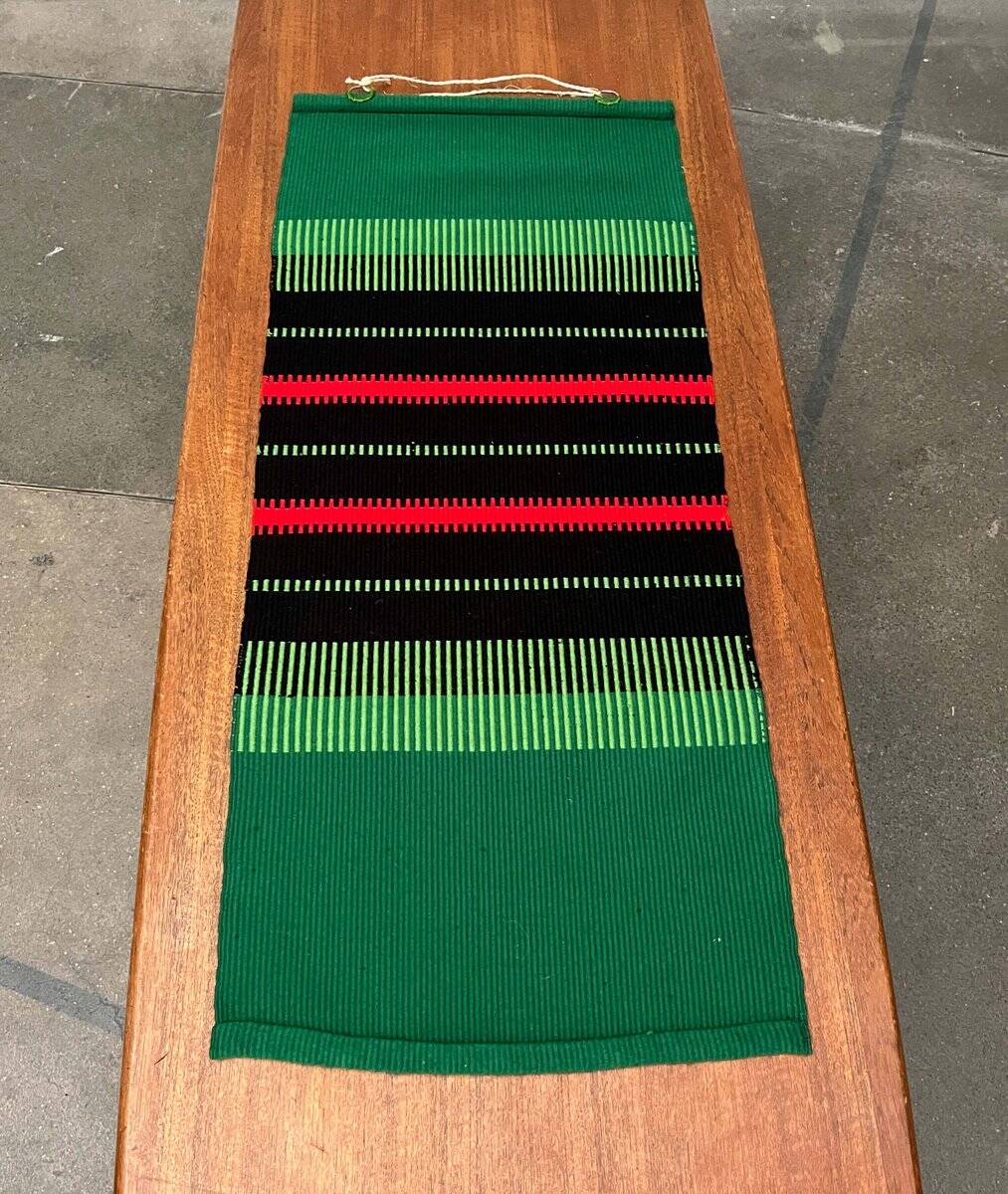 Mid-century modern wool wall tapestry, Finland, 1960s